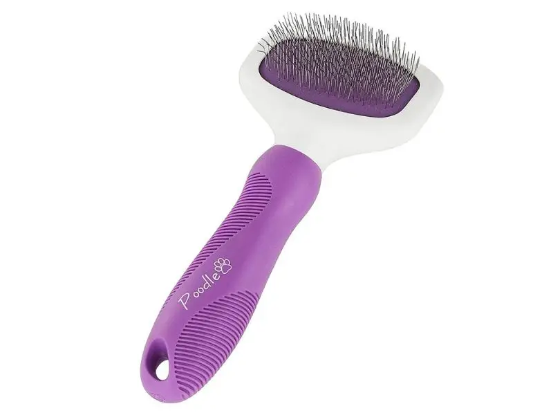 Best Brush for Poodle Hair Poodle Pet Slicker Brush